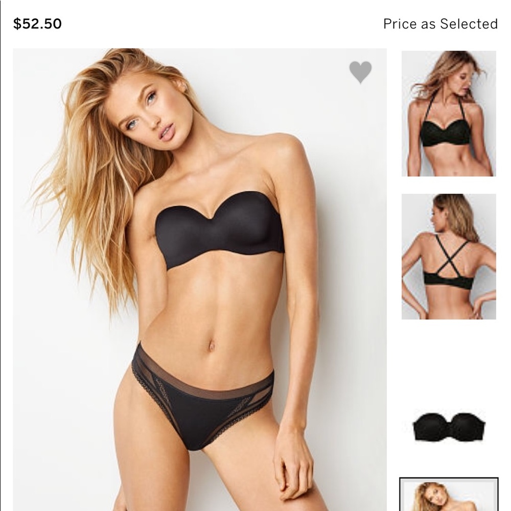Victoria Secret Strapless Bra